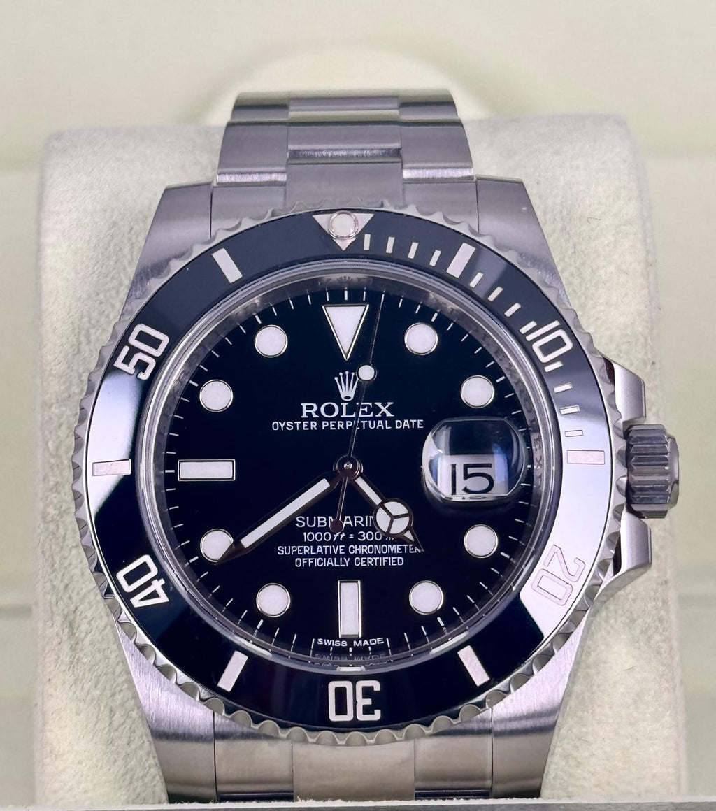 Rolex Submariner Date Certified BP 2013 Sehr guter Zustand Bester Preis in der EU