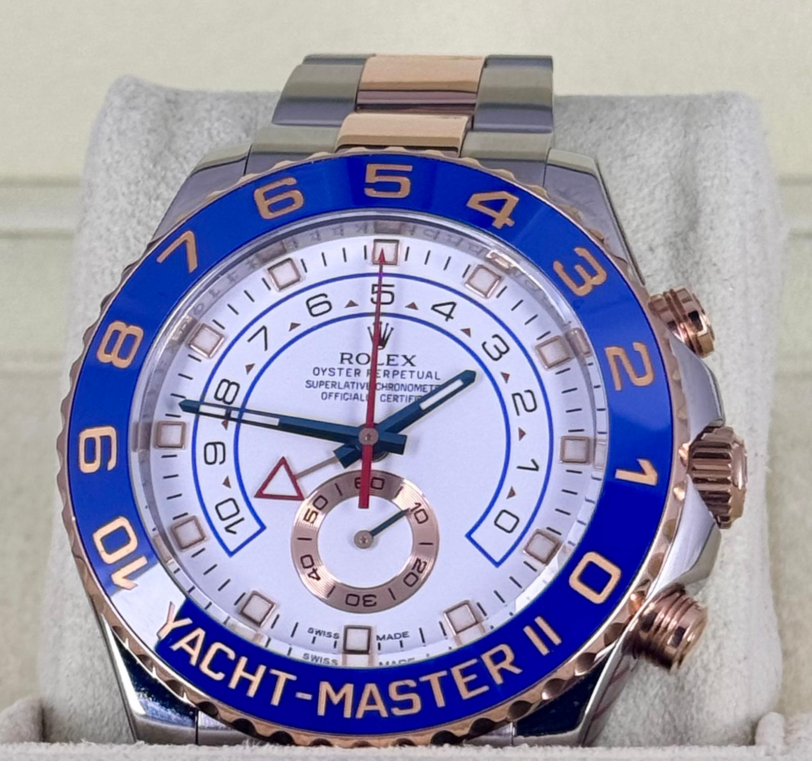 Yacht-Master II 44 mm Roségold, 2013, wie neu