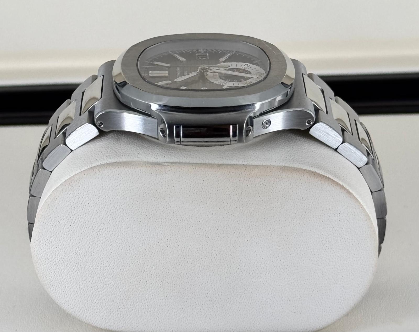 Patek Philippe Nautilus 5980/1A-014 | Schwarzes Zifferblatt Komplettset