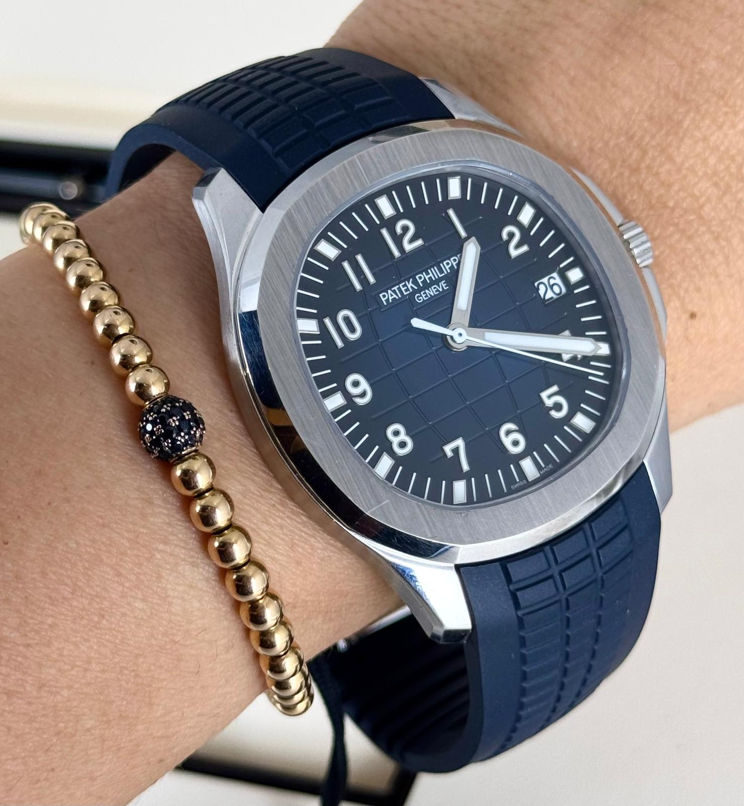 Patek Philippe Aquanaut 5168G 2019 Komplettset (Wie neu)