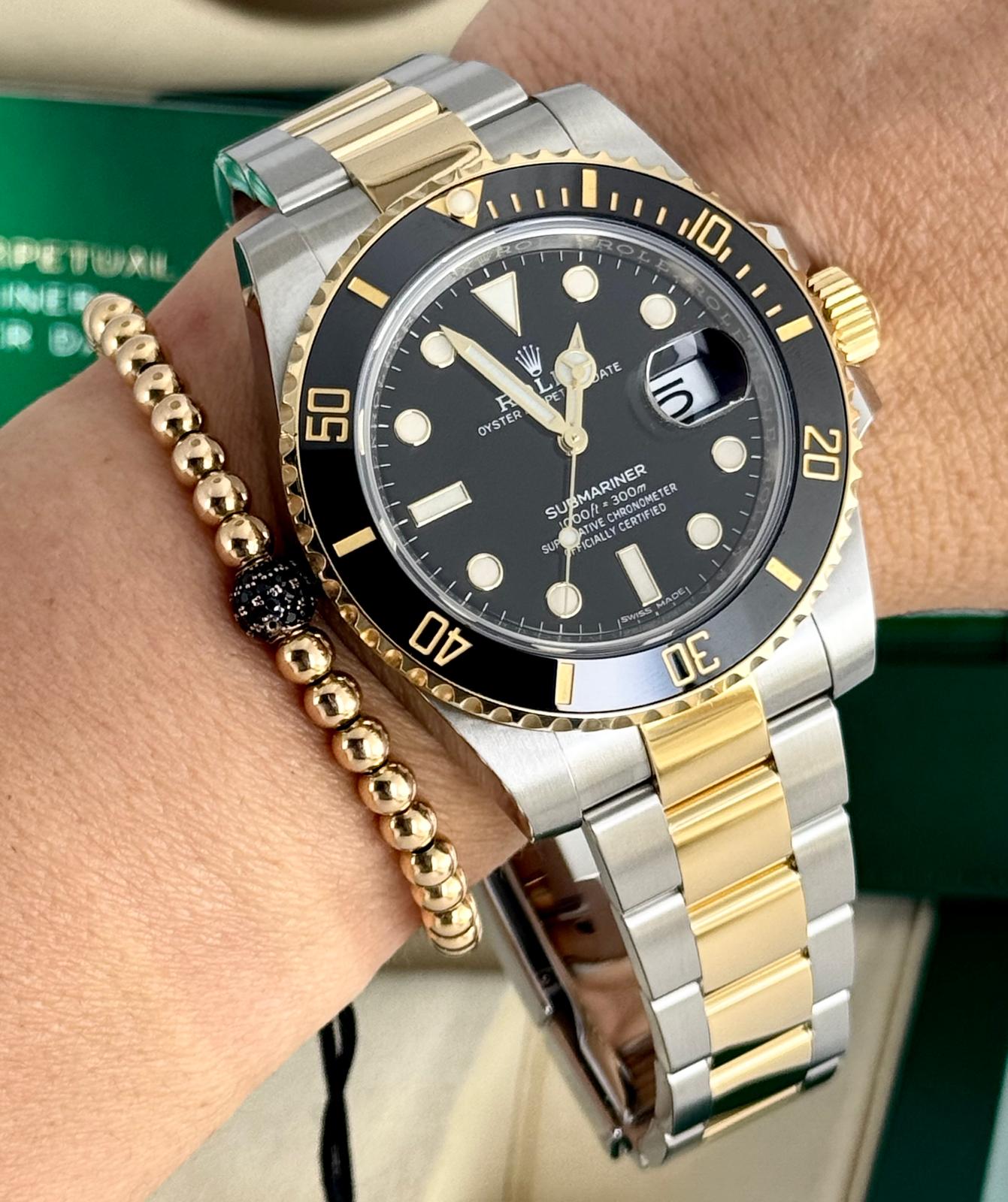 Submariner Date 2020 LC EU Stahl Gold Wie neu