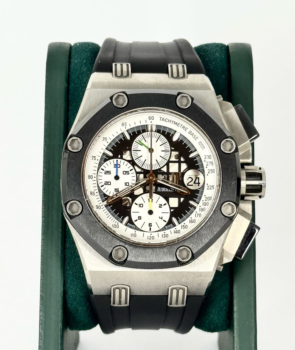 Royal Oak Offshore Chronograph Rubens Barrichello II Only Watch Sehr guter Zustand Bester Preis