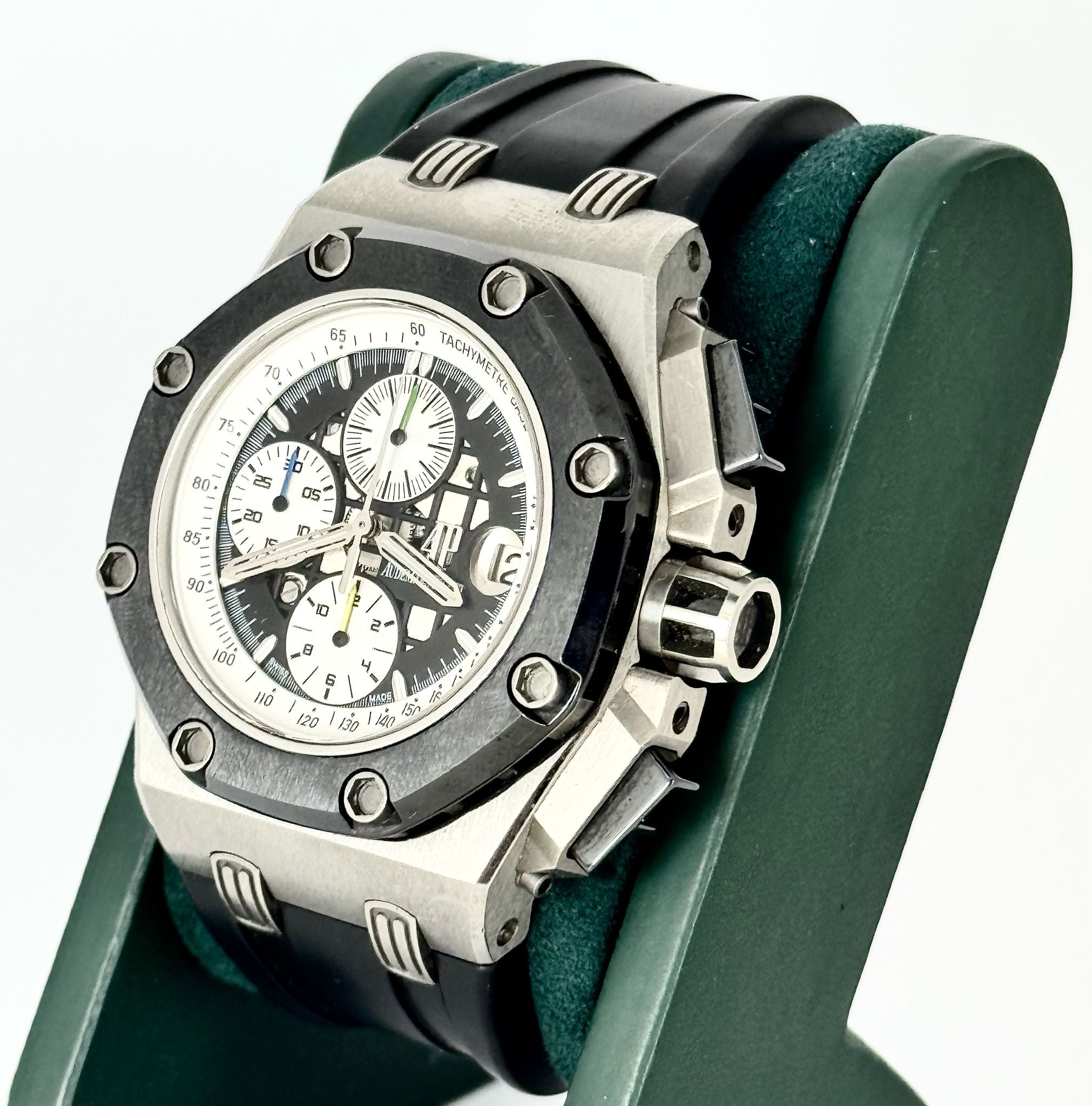 Royal Oak Offshore Chronograph Rubens Barrichello II Only Watch Sehr guter Zustand Bester Preis