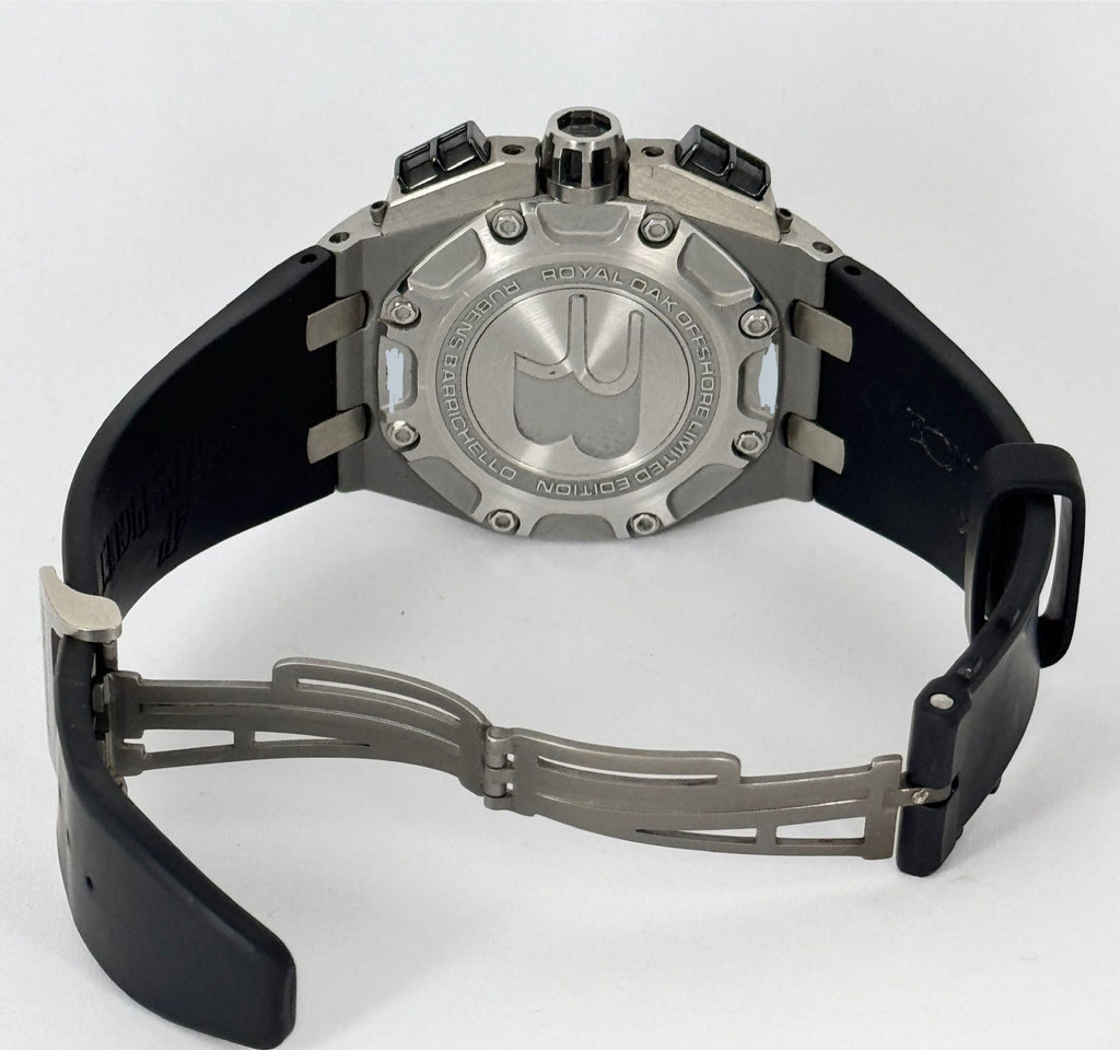 Royal Oak Offshore Chronograph Rubens Barrichello II Only Watch Sehr guter Zustand Bester Preis