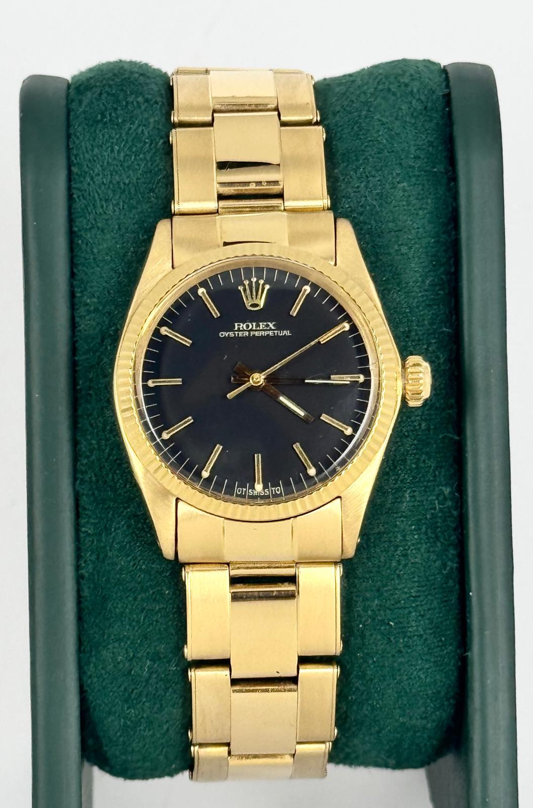 Oyster Perpetual 31 Wunderschöner Zustand Massivgold 1967