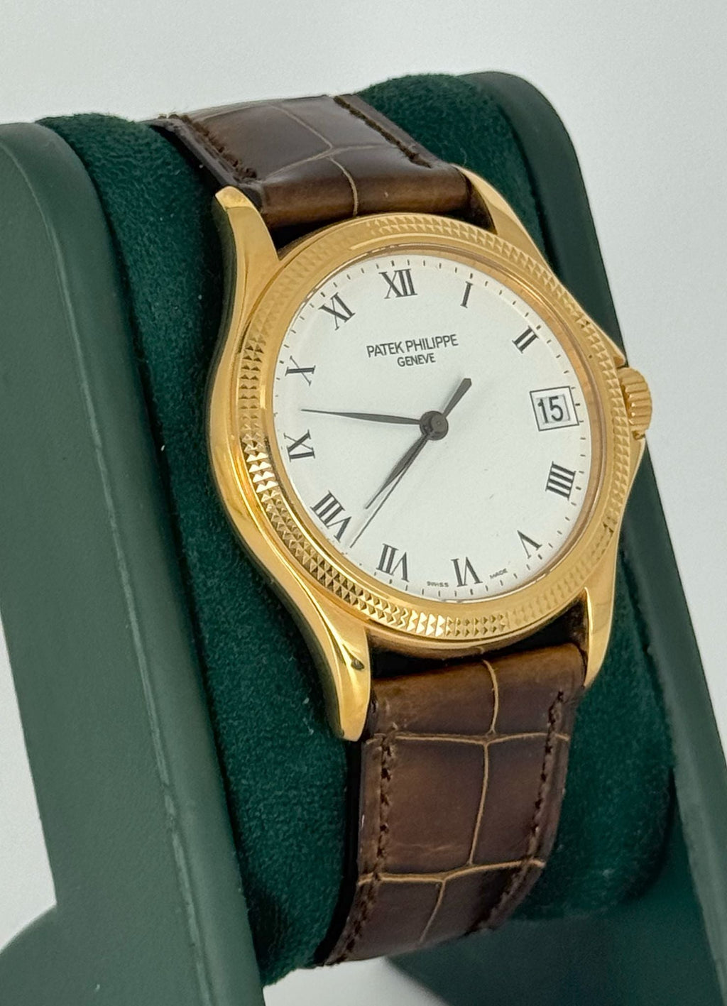 Calatrava Automatik 18k Roségold Box und Papiere Wie neu
