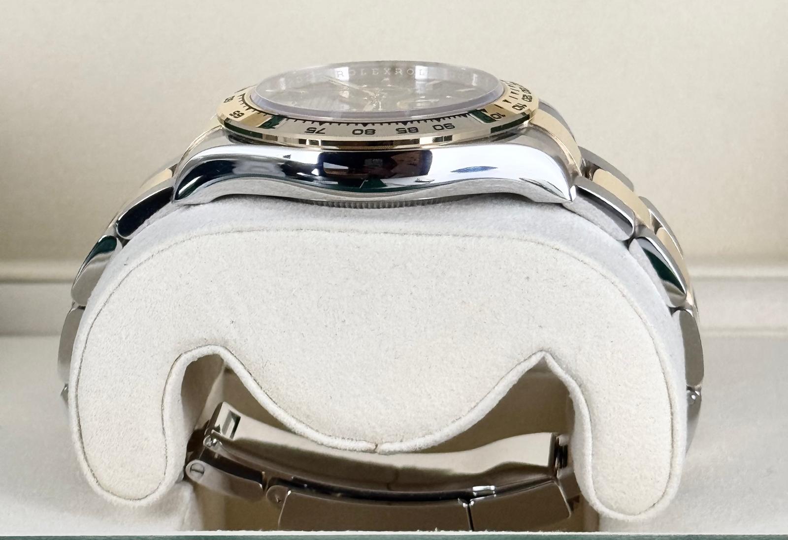 Daytona Stahl und Gold 18K NEU Komplettset