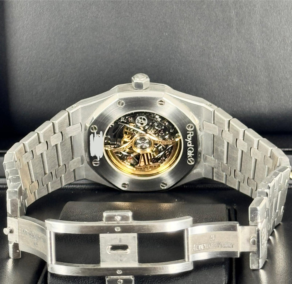 Royal Oak Selfwinding Skelett 39 mm Komplettset wie neu, nach Service bei AP