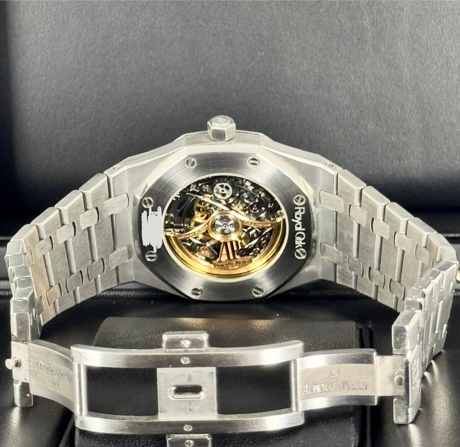 Royal Oak Selfwinding Skelett 39 mm Komplettset wie neu, nach Service bei AP