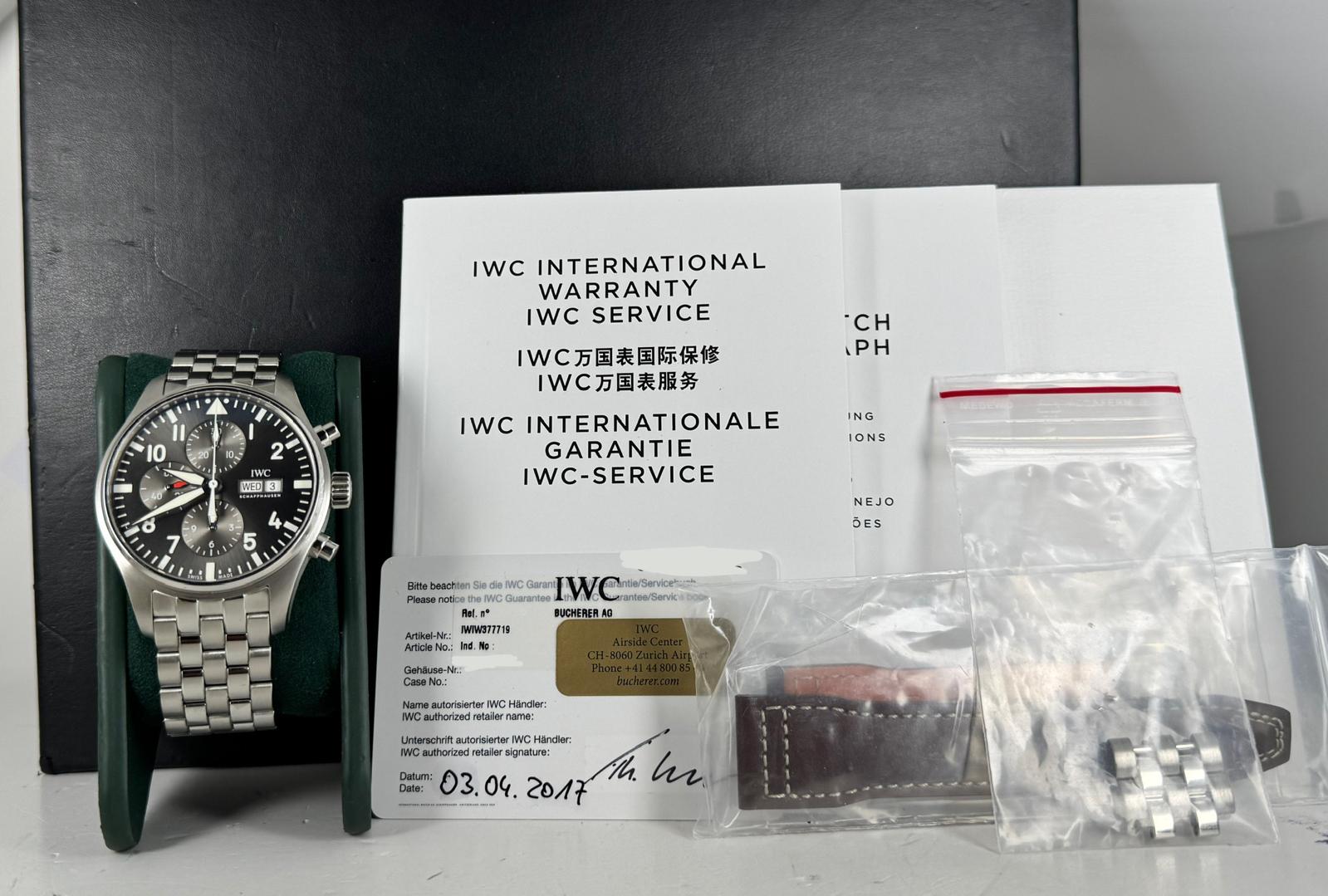 Pilot Spitfire Chronograph Full Set Wie neu