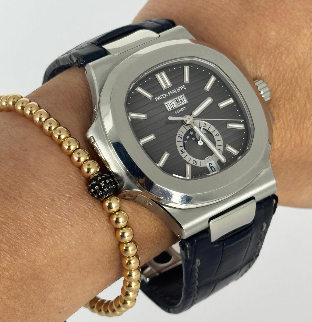 Patek Philippe Nautilus Dreifachkalender Mondphase 2014 Komplettset
