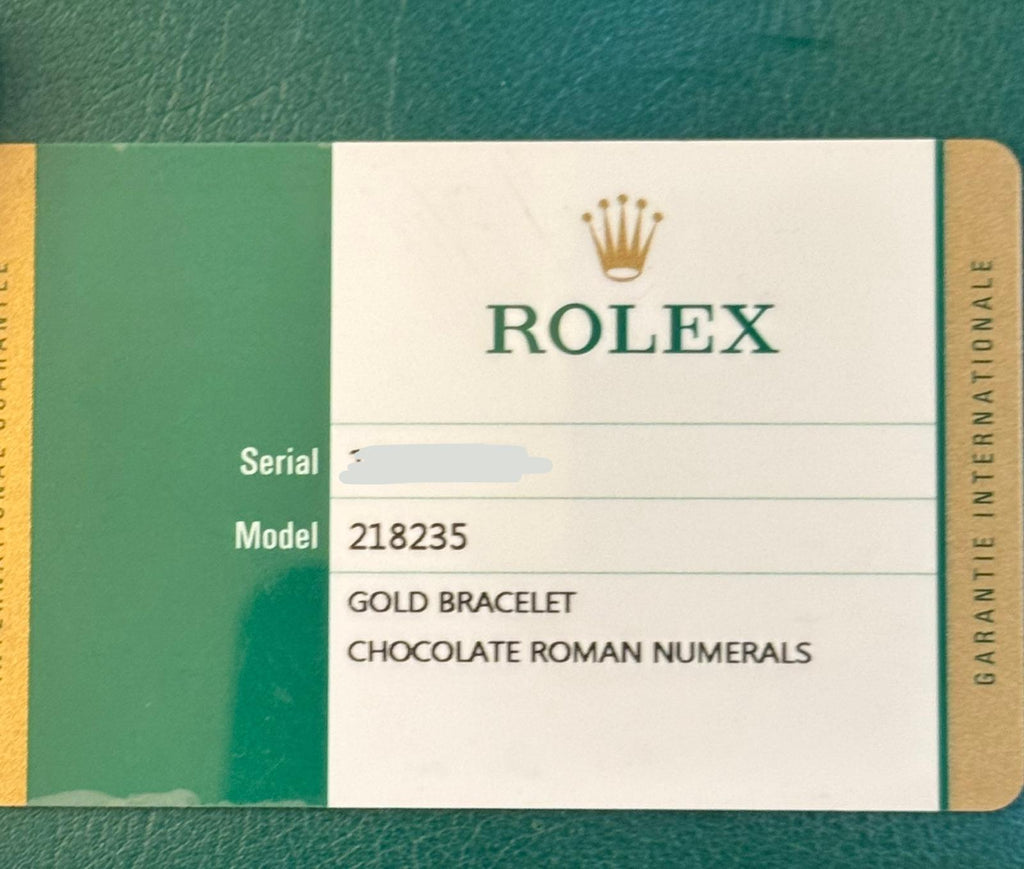 Rolex Day-Date II 41 mm Roségold Schokoladen-Zifferblatt 2015 Komplettset