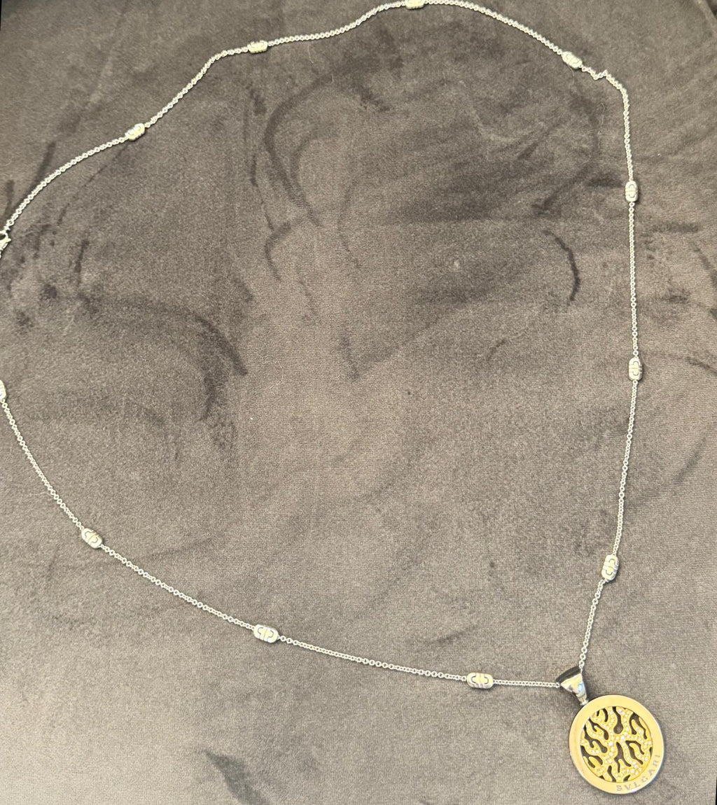 Bulgari Sonnenkette und Anhänger aus 18K Gold