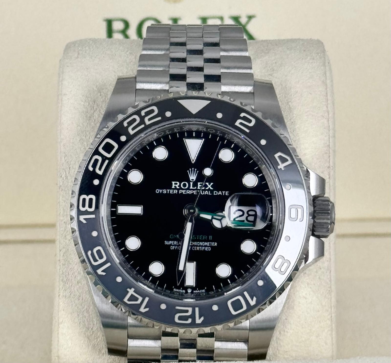 Rolex GMT-Master II Bruce Wayne 2025 Komplettset NEU