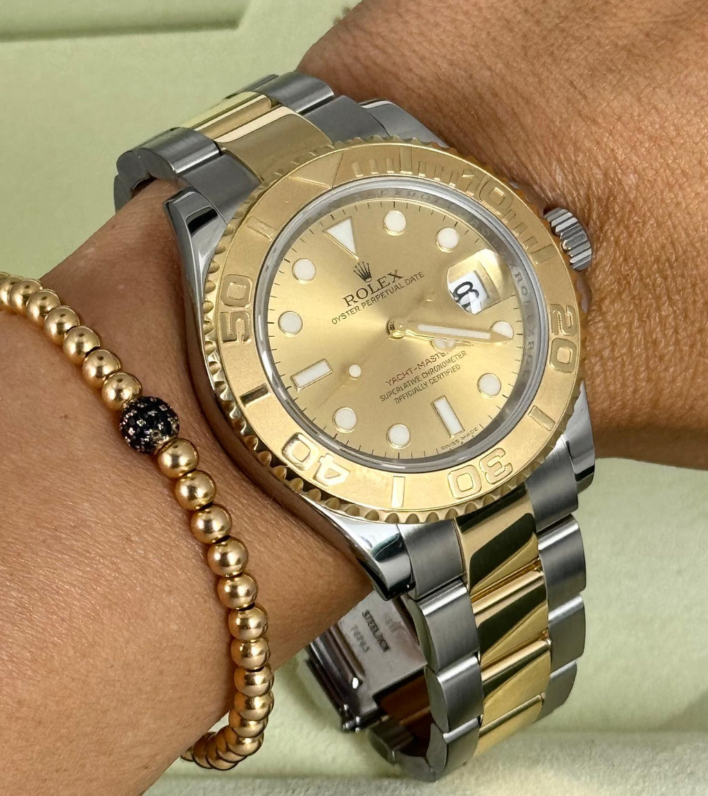 Rolex Yacht-Master 40 18K Gold Komplettset Wie neu