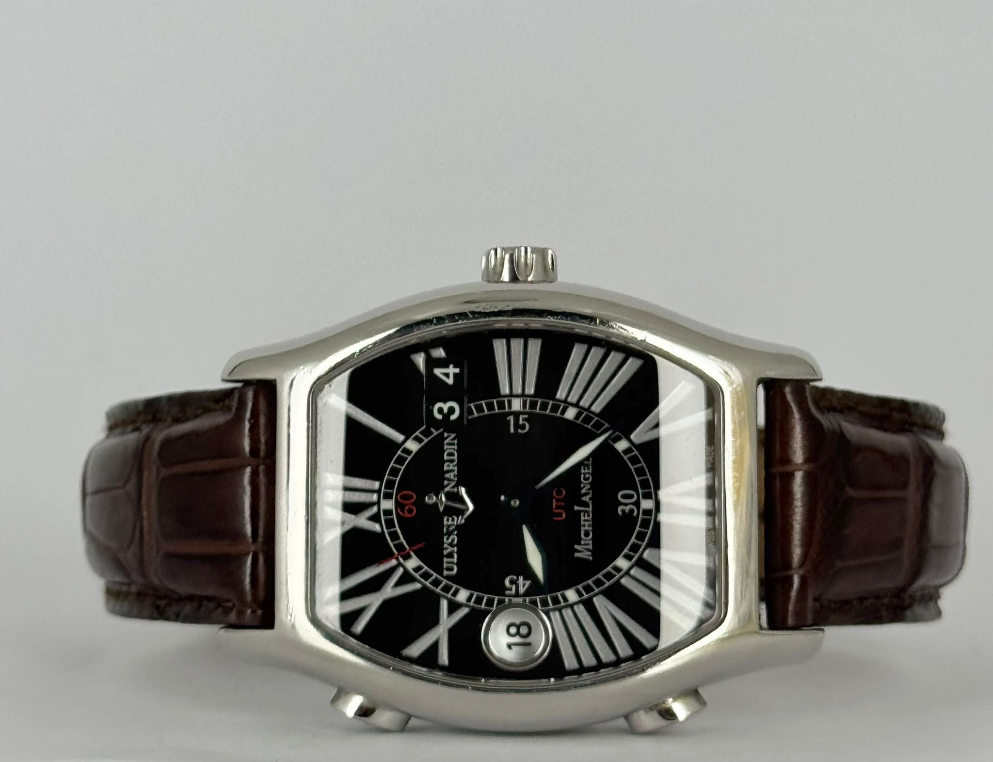 Ulysse Nardin Michelangelo UTC Dual Time Michelangelo sehr guter Zustand nach Service