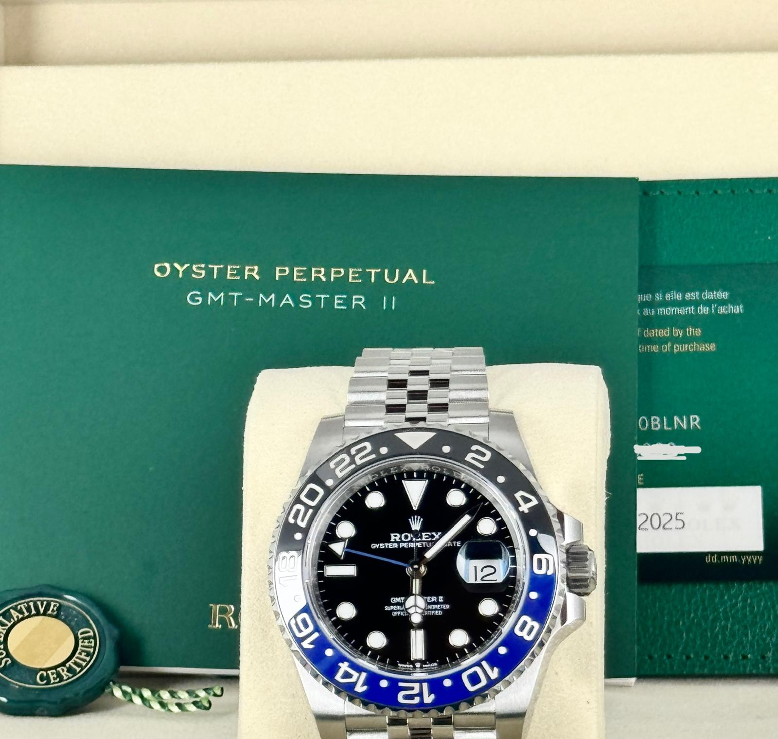 Rolex GMT-Master II “Batgirl” 05-2025