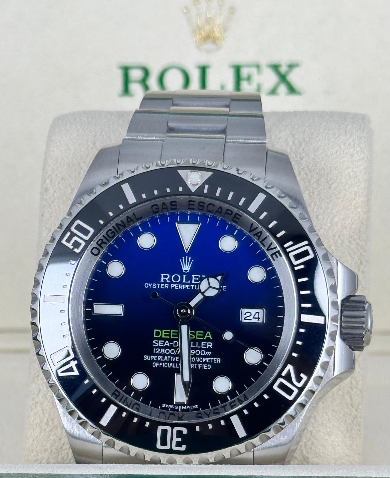 Rolex Sea-Dweller Deepsea James Cameron Vollständiges Set 2015 Wie Neu Nach Service