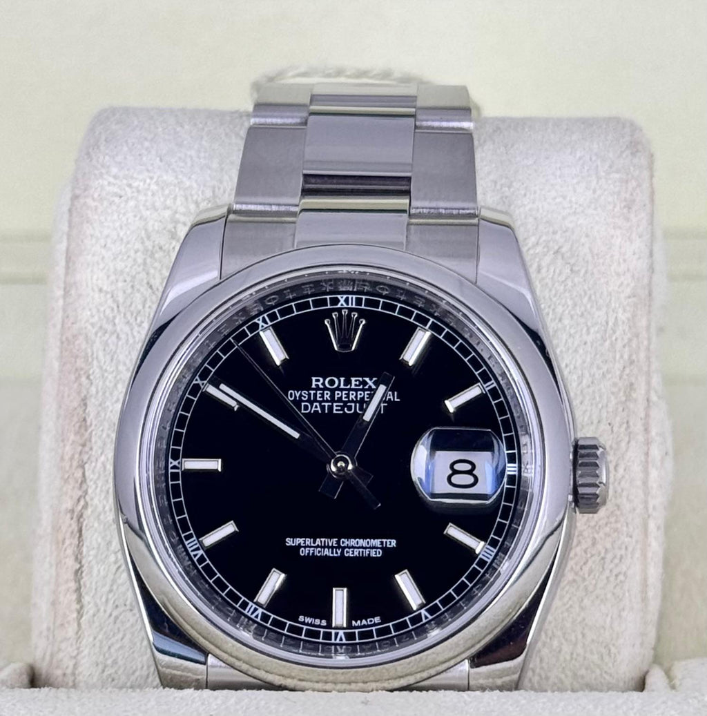 Rolex Datejust 36 Vollständiges Set Wie Neu Nach Service