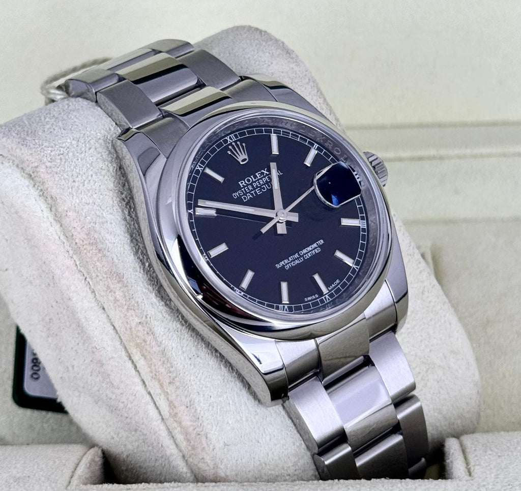 Rolex Datejust 36 Vollständiges Set Wie Neu Nach Service