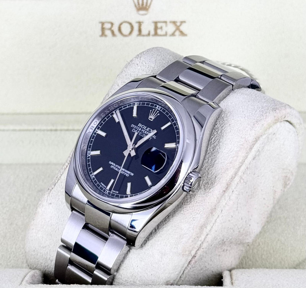 Rolex Datejust 36 Vollständiges Set Wie Neu Nach Service