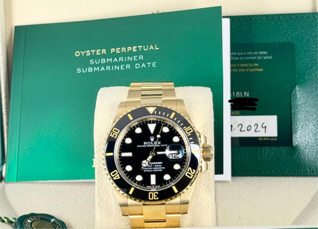 Rolex Submariner Date 2024, neu, Full Set