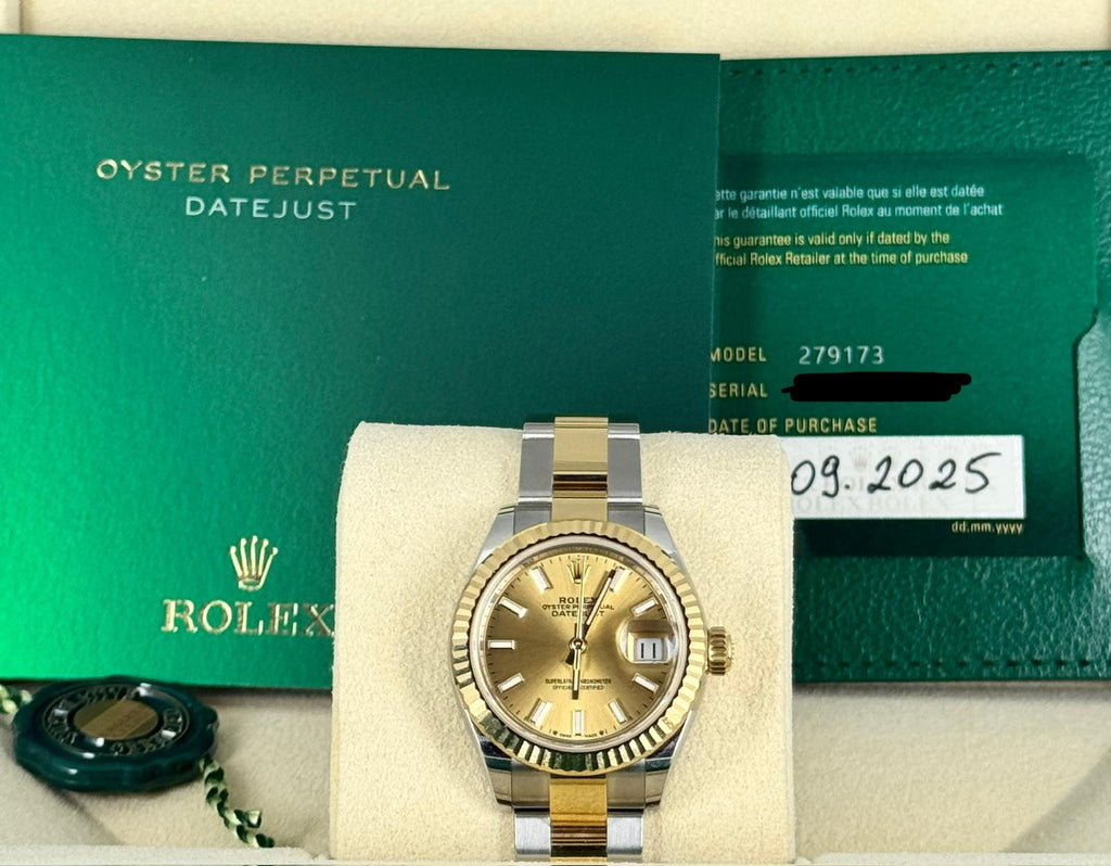 Rolex Lady-Datejust 28 mm Full Set 2025, neu