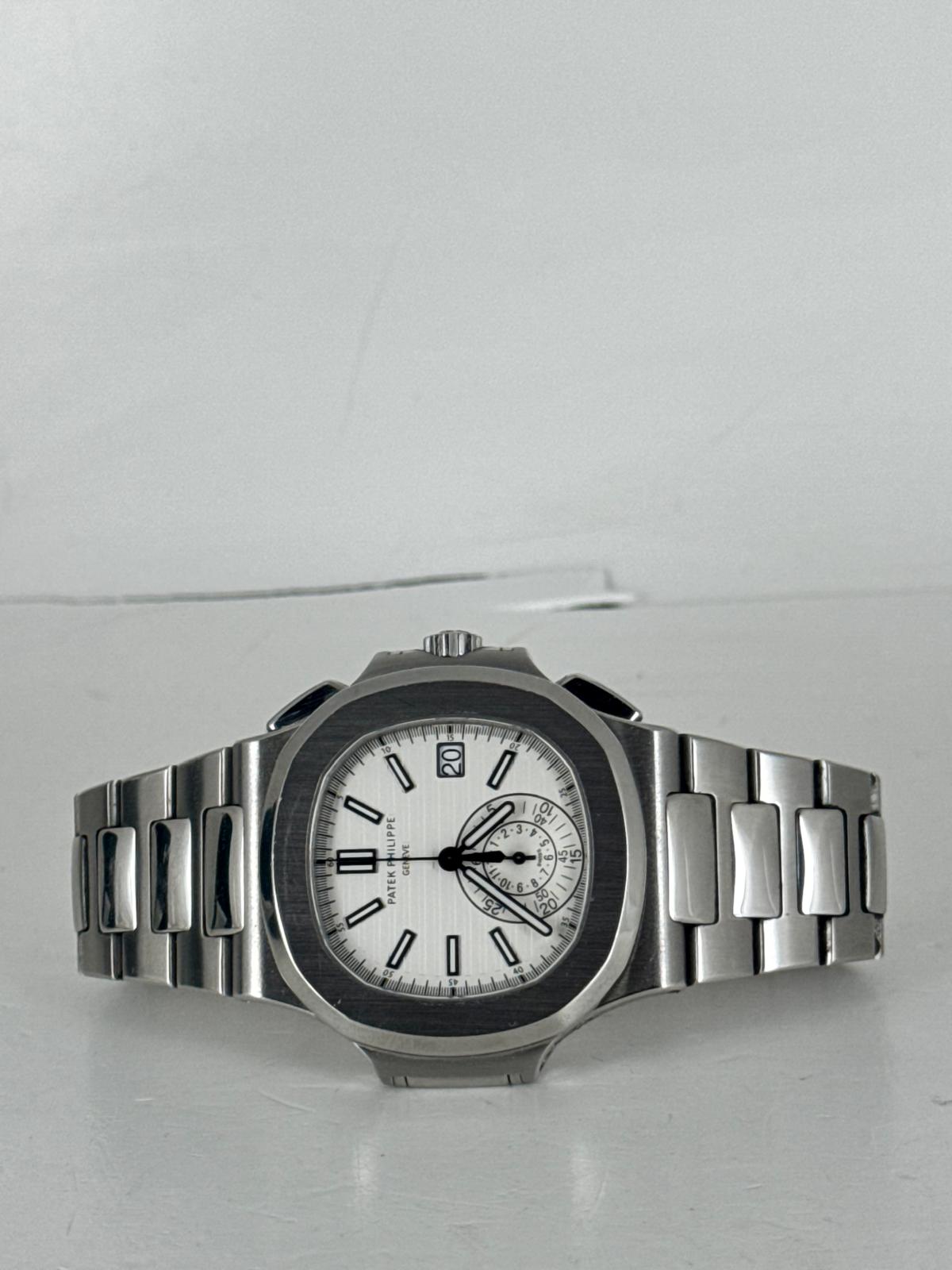 Patek Philippe Nautilus Chronograph, 2013, Komplettset, wie neu