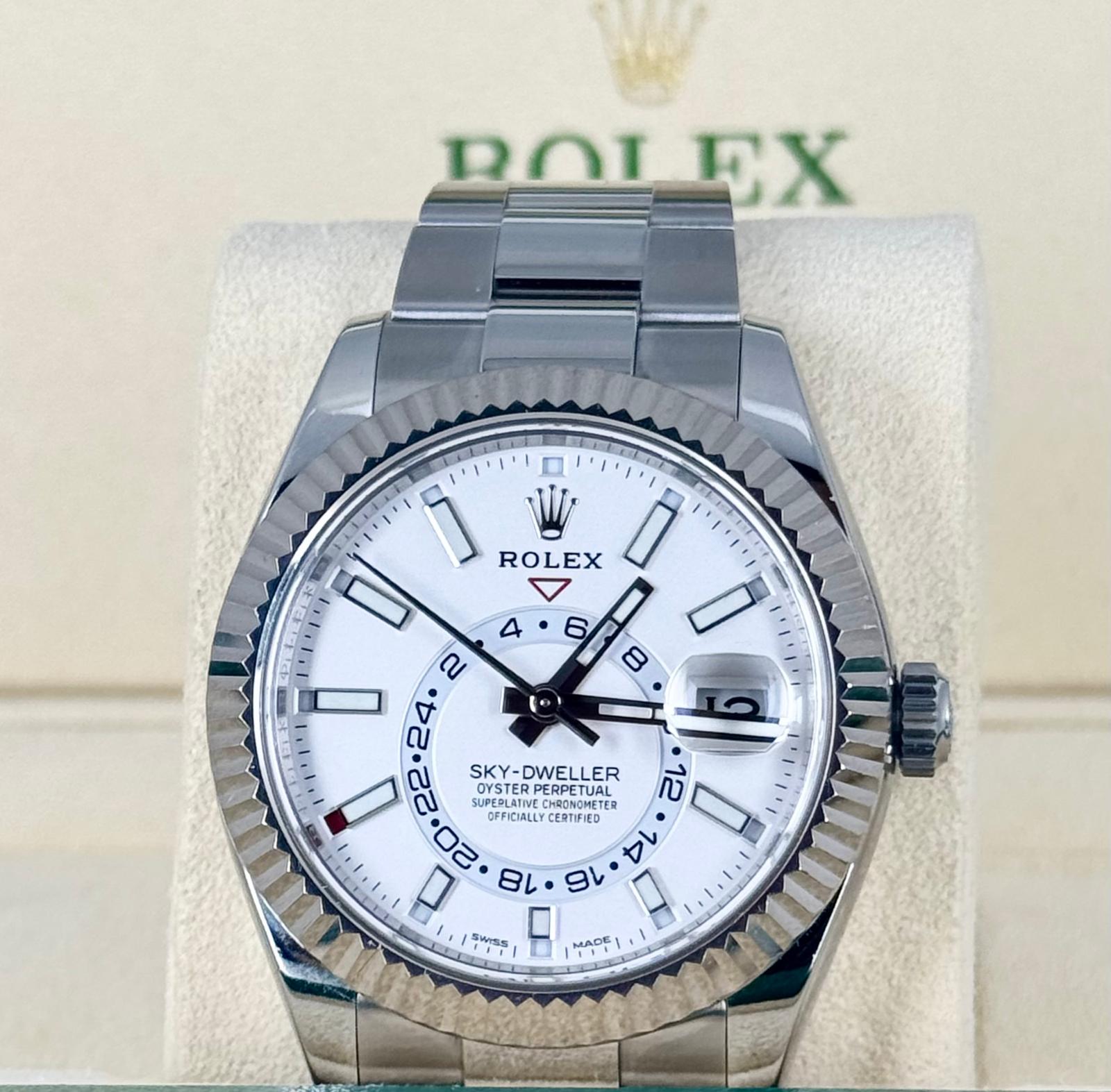 Rolex Sky-Dweller Komplettset wie neu nach Service 2021