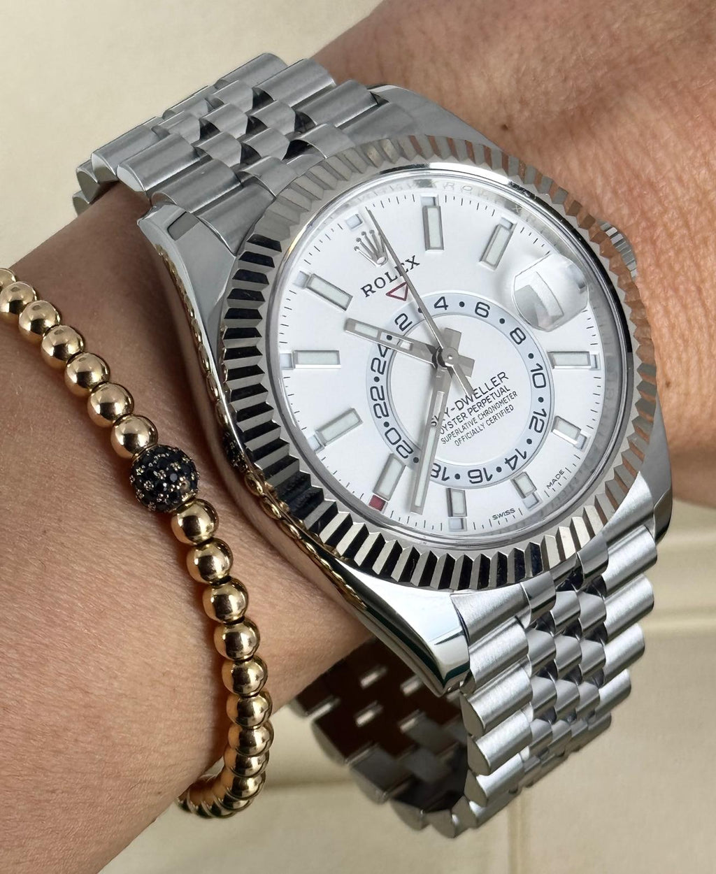 Rolex Sky-Dweller Jubilé Komplettset wie neu (2023)