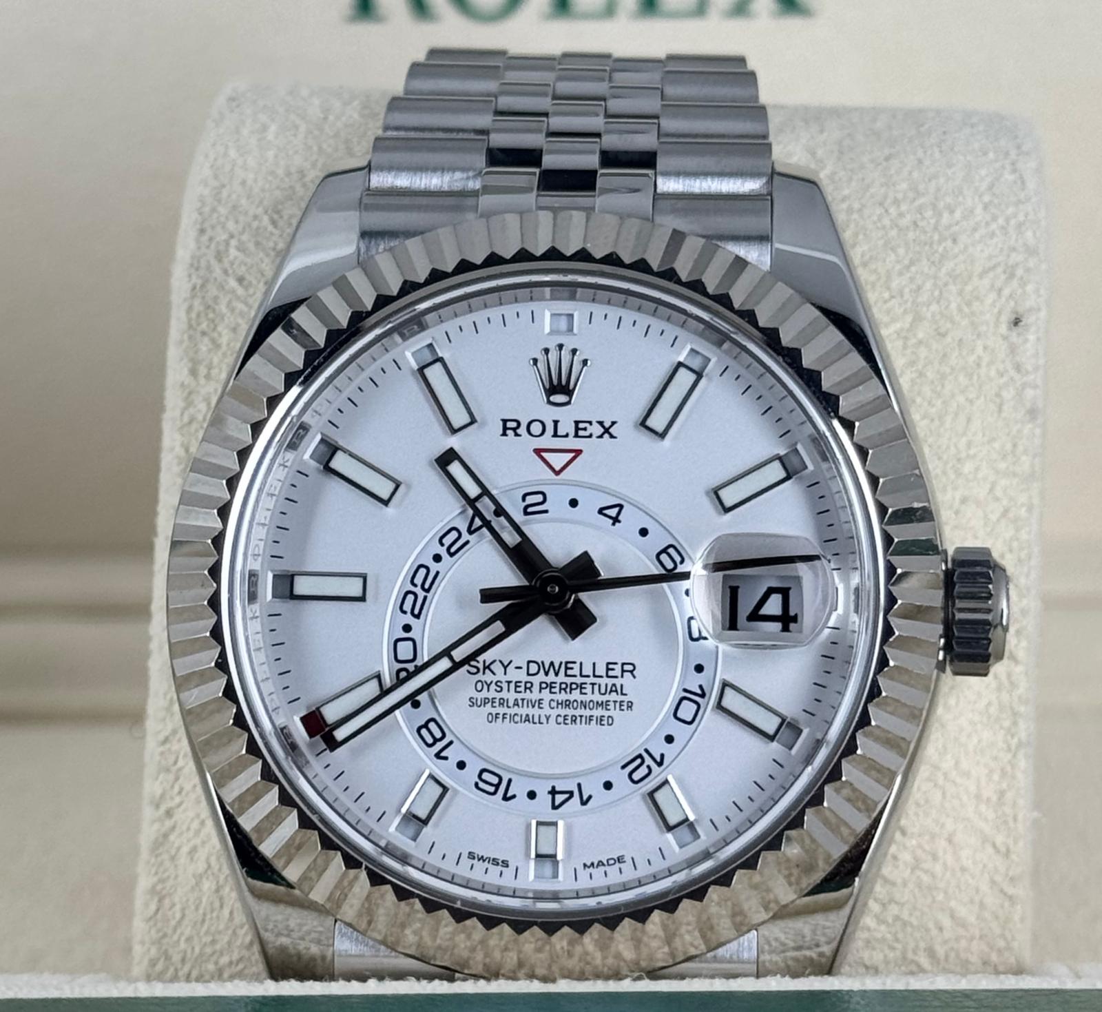 Rolex Sky-Dweller Jubilé Komplettset wie neu (2023)