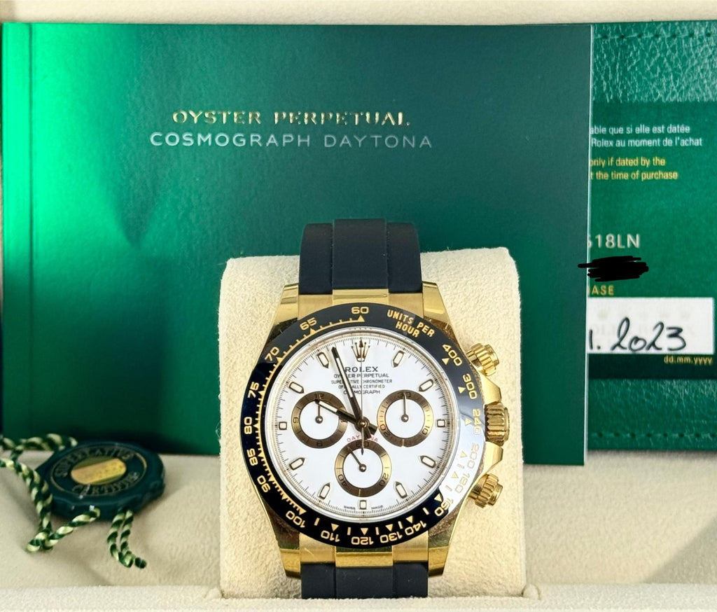 Rolex Daytona 18K Gelbgold Komplettset