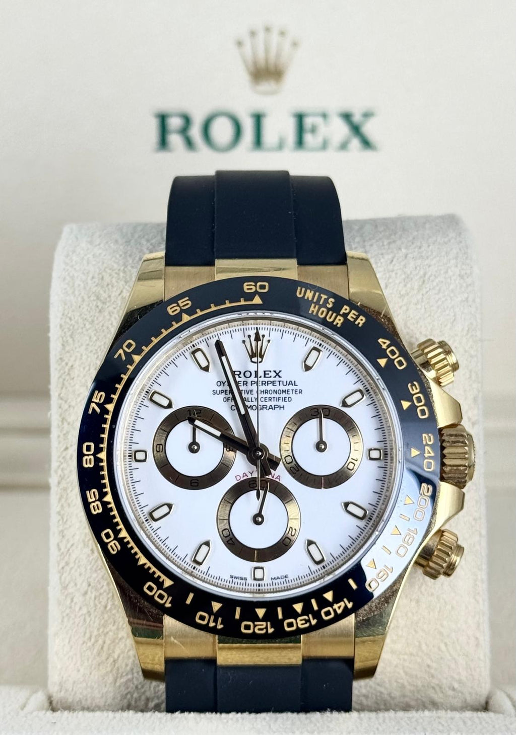Rolex Daytona 18K Gelbgold Komplettset