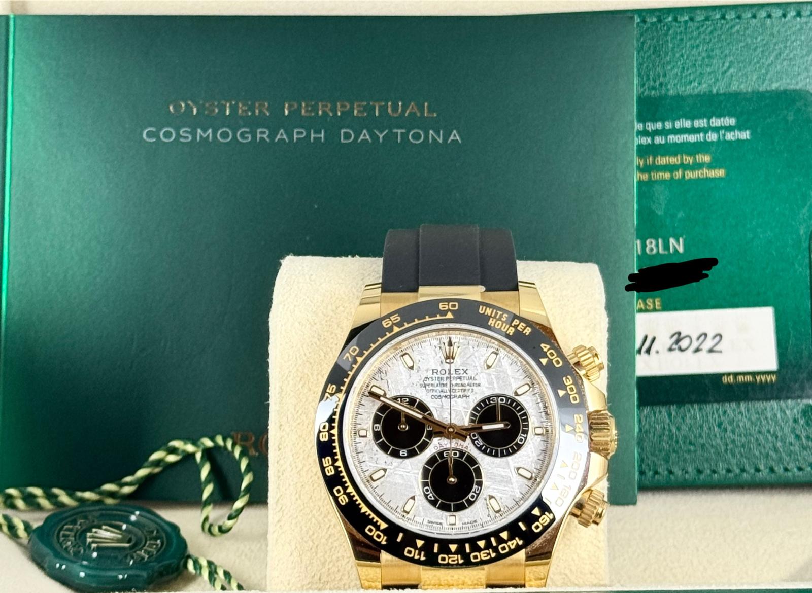 Rolex Daytona Meteoriten-Zifferblatt Komplettset