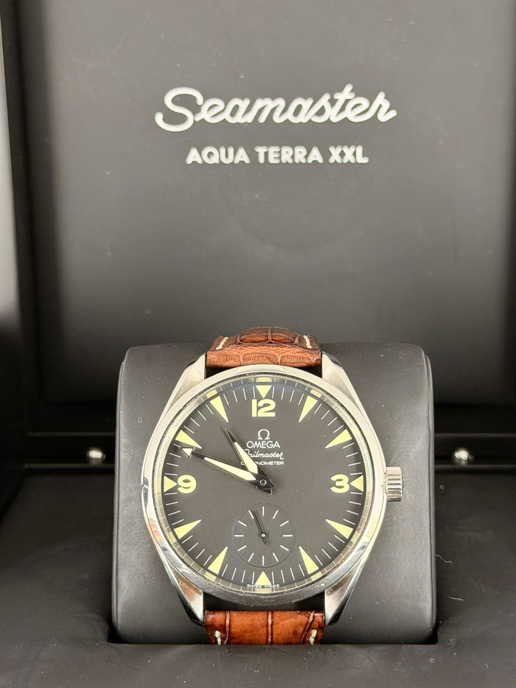Omega Seamaster Railmaster XXL 2009 Full Set Wie neu