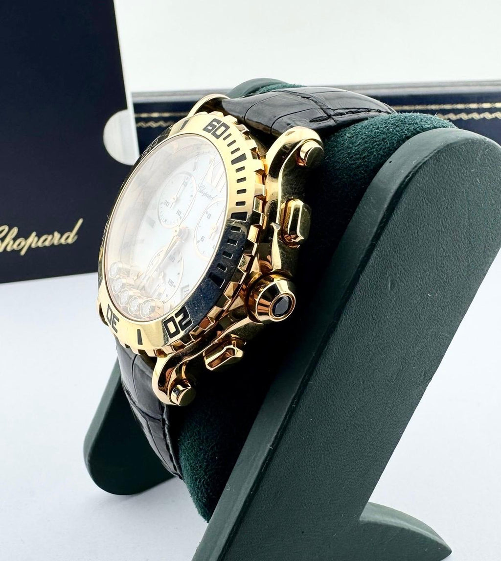 Chopard Happy Sport Chrono Diamonds Automatik 40 Happy mit Box und Papieren
