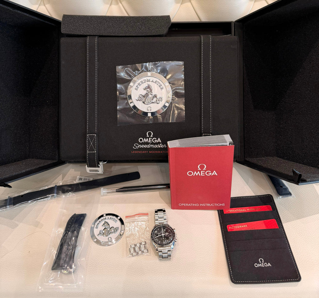 Omega Speedmaster Professional Moonwatch ungetragen, Full Set, 2021