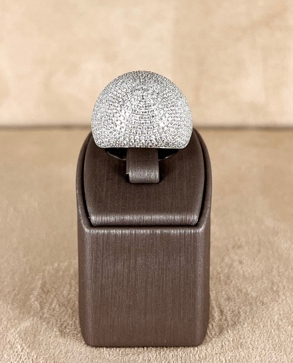 Pavé-Diamantring