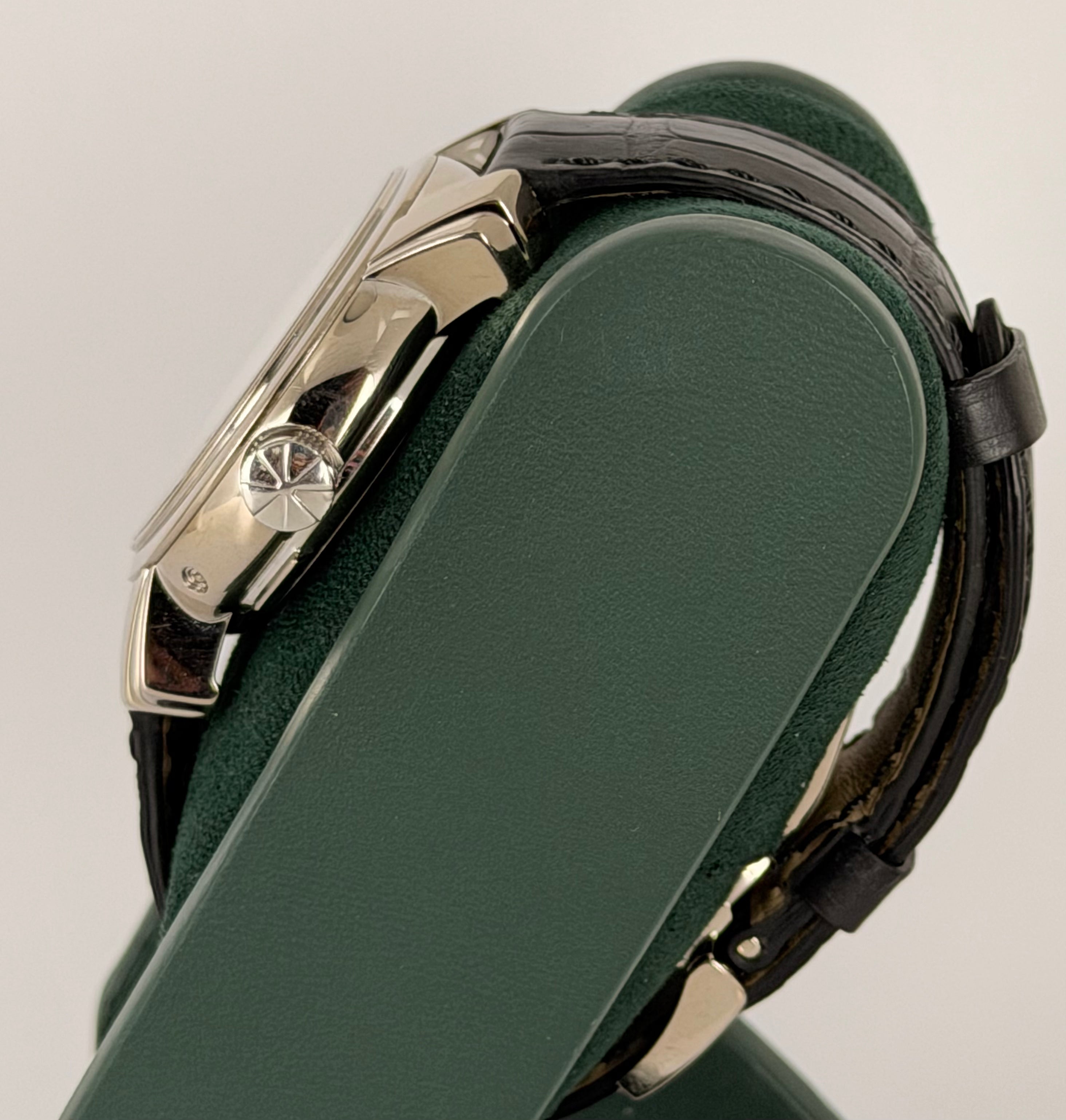 Vacheron Constantin Malte Dual Time Regulator Vollset Sammlerstück 18 Karat Weißgold