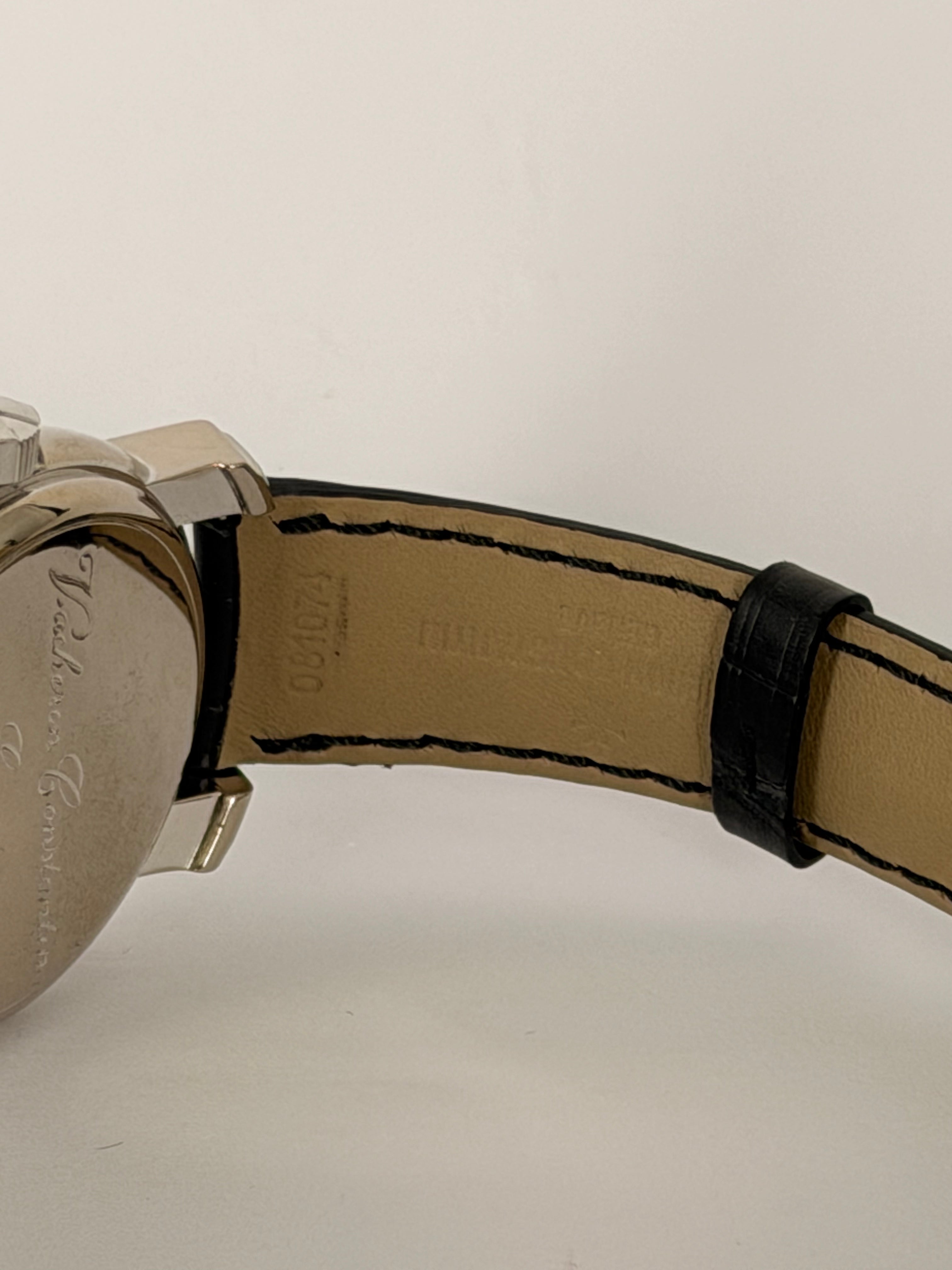 Vacheron Constantin Malte Dual Time Regulator Vollset Sammlerstück 18 Karat Weißgold