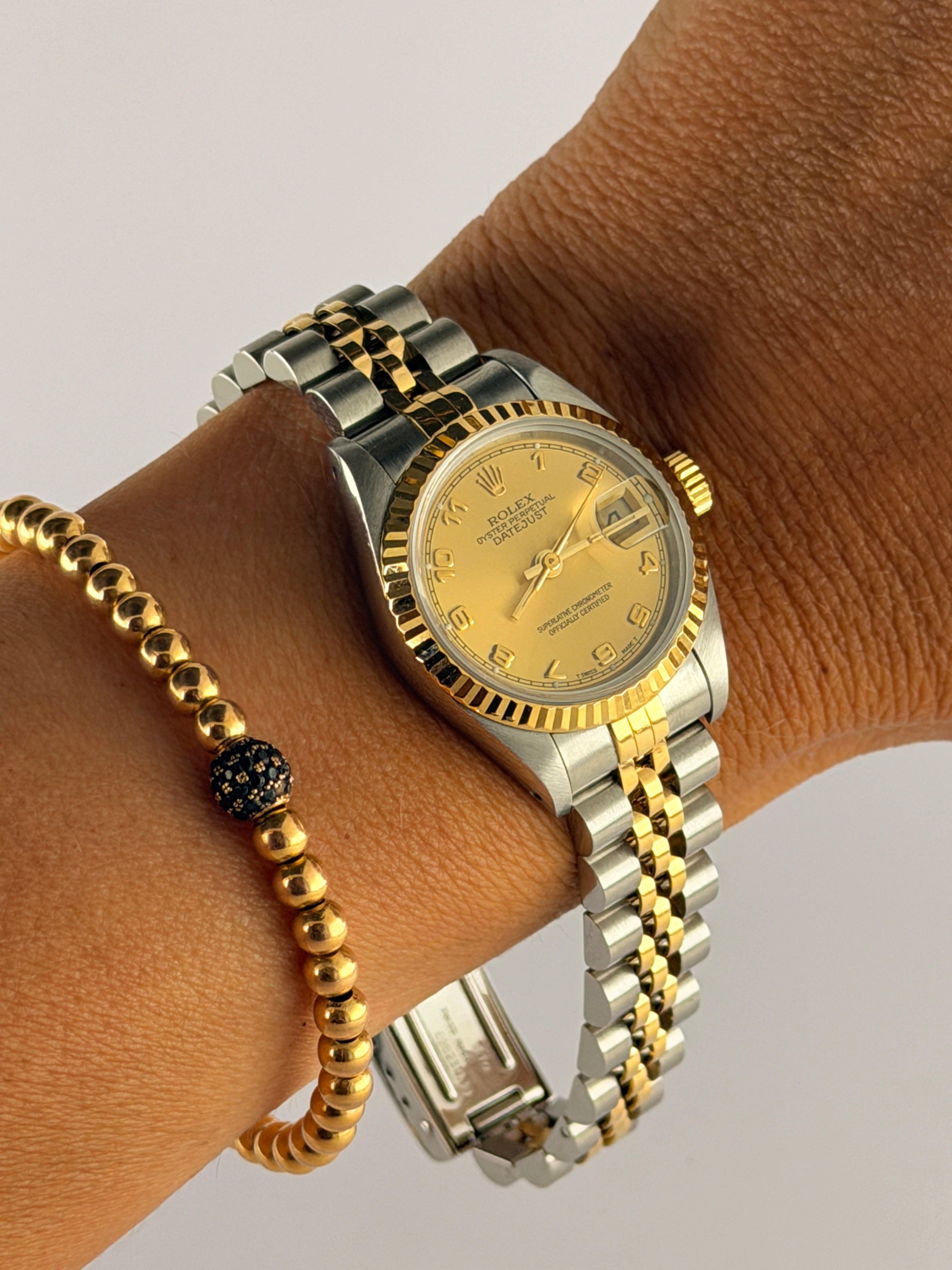 Rolex Lady-Datejust 26 mm, minimale Dehnung, Komplettset