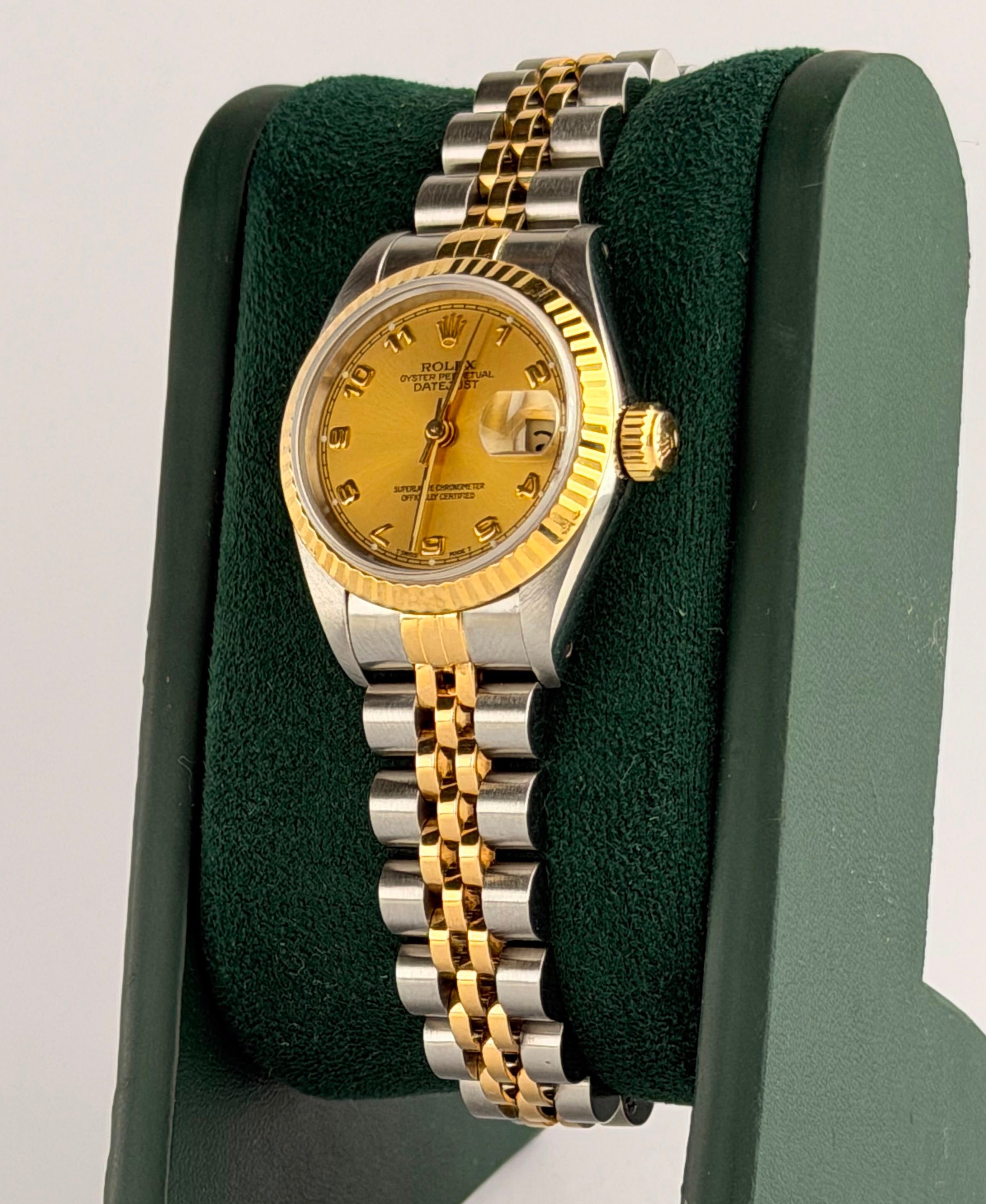 Rolex Lady-Datejust 26 mm, minimale Dehnung, Komplettset