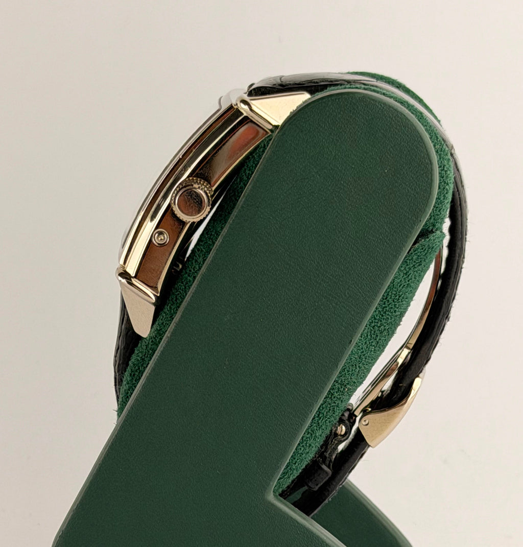 Girard Perregaux Vintage 1945 Uhr und Papiere, 18 Karat Weißgold