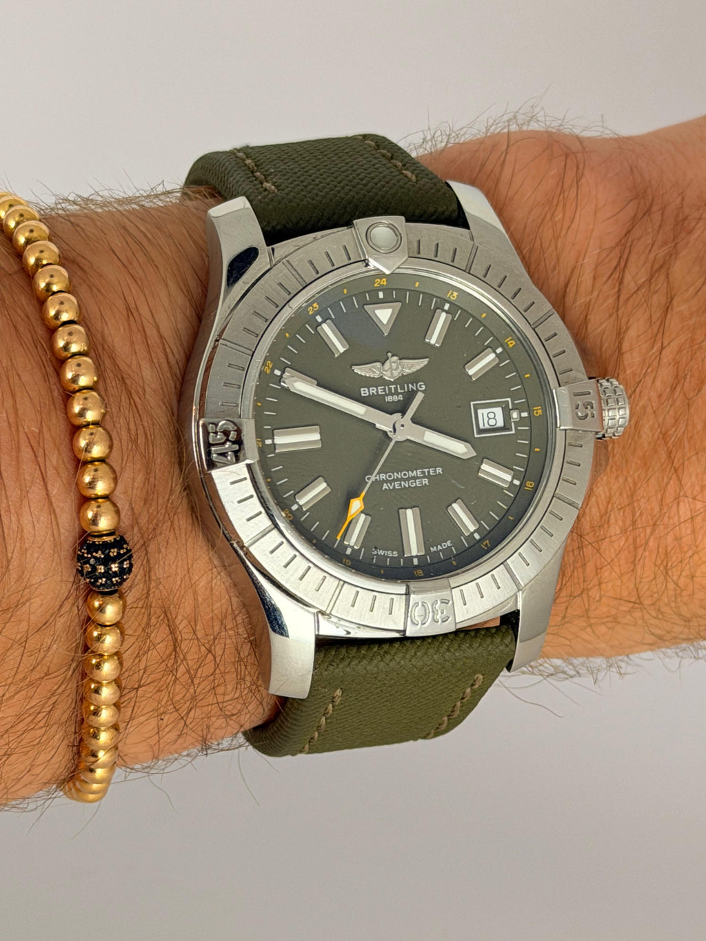 Breitling Avenger Automatik, Full Set, neuwertiger Zustand