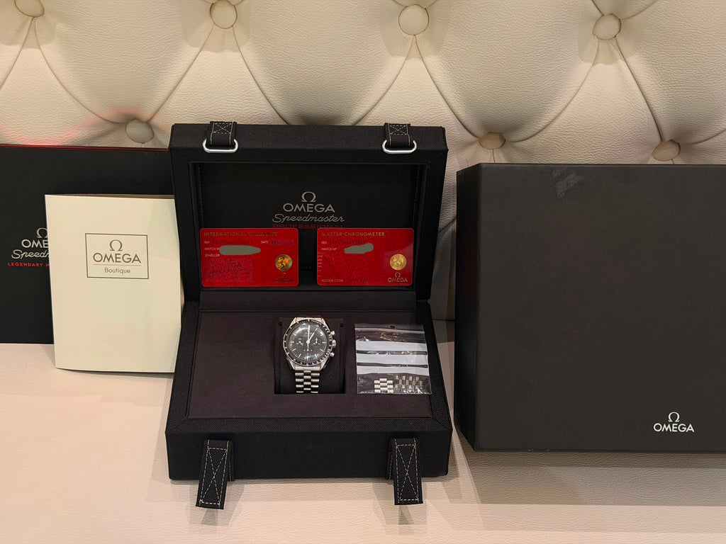 Omega Speedmaster Professional Moonwatch, Komplettset, neuwertig, 2026