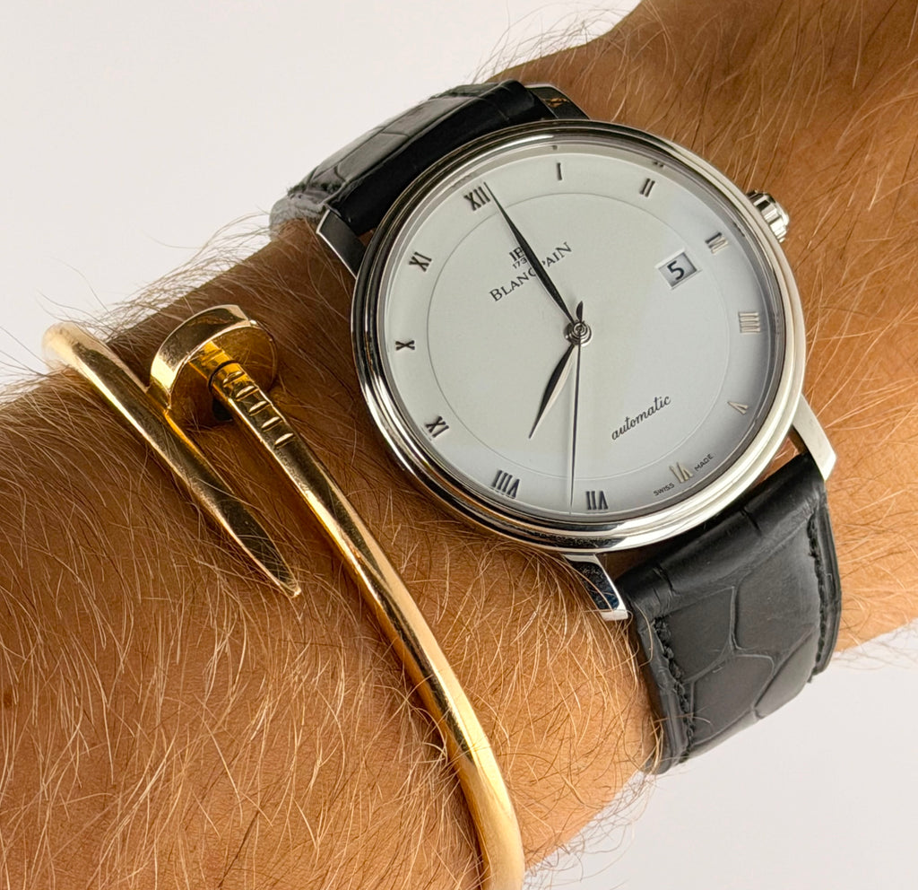 Blancpain Villeret Ultra-Slim, ultraflach, Ultra Thin, in neuwertigem Zustand nach vollständigem Service