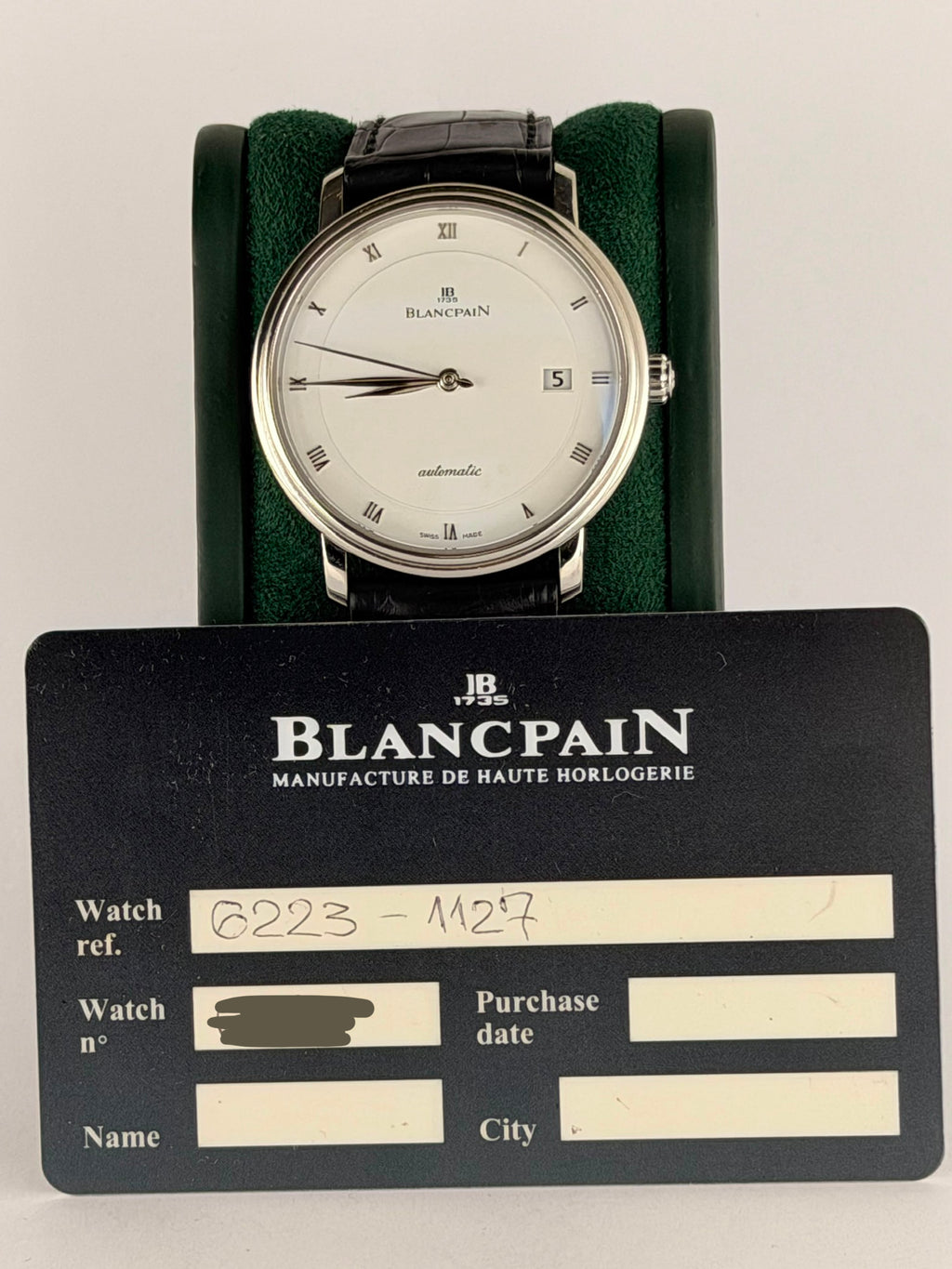 Blancpain Villeret Ultra-Slim, ultraflach, Ultra Thin, in neuwertigem Zustand nach vollständigem Service