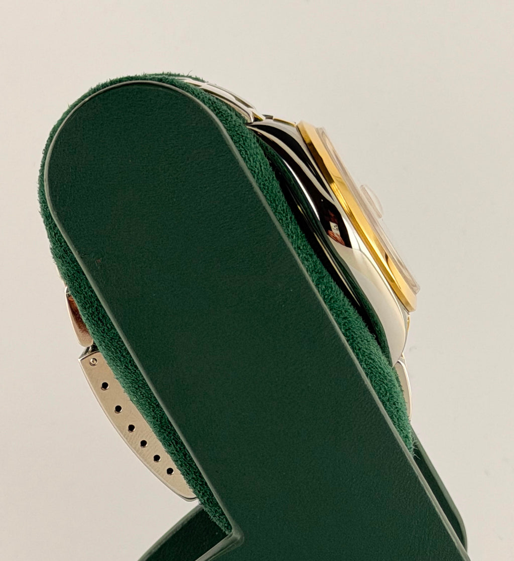 Rolex Oyster Perpetual, Stahl und 18 Karat Gold, Komplettset, 2005, nach Service