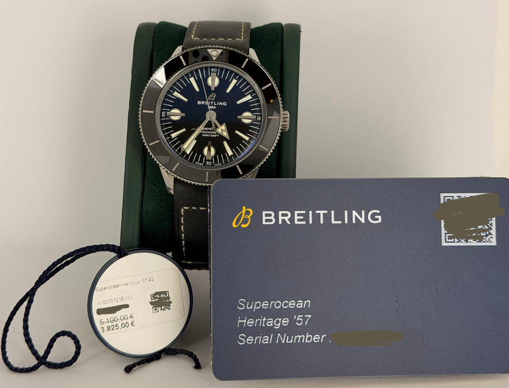 Breitling Superocean Heritage U10370 Full Set, neuwertiger Zustand