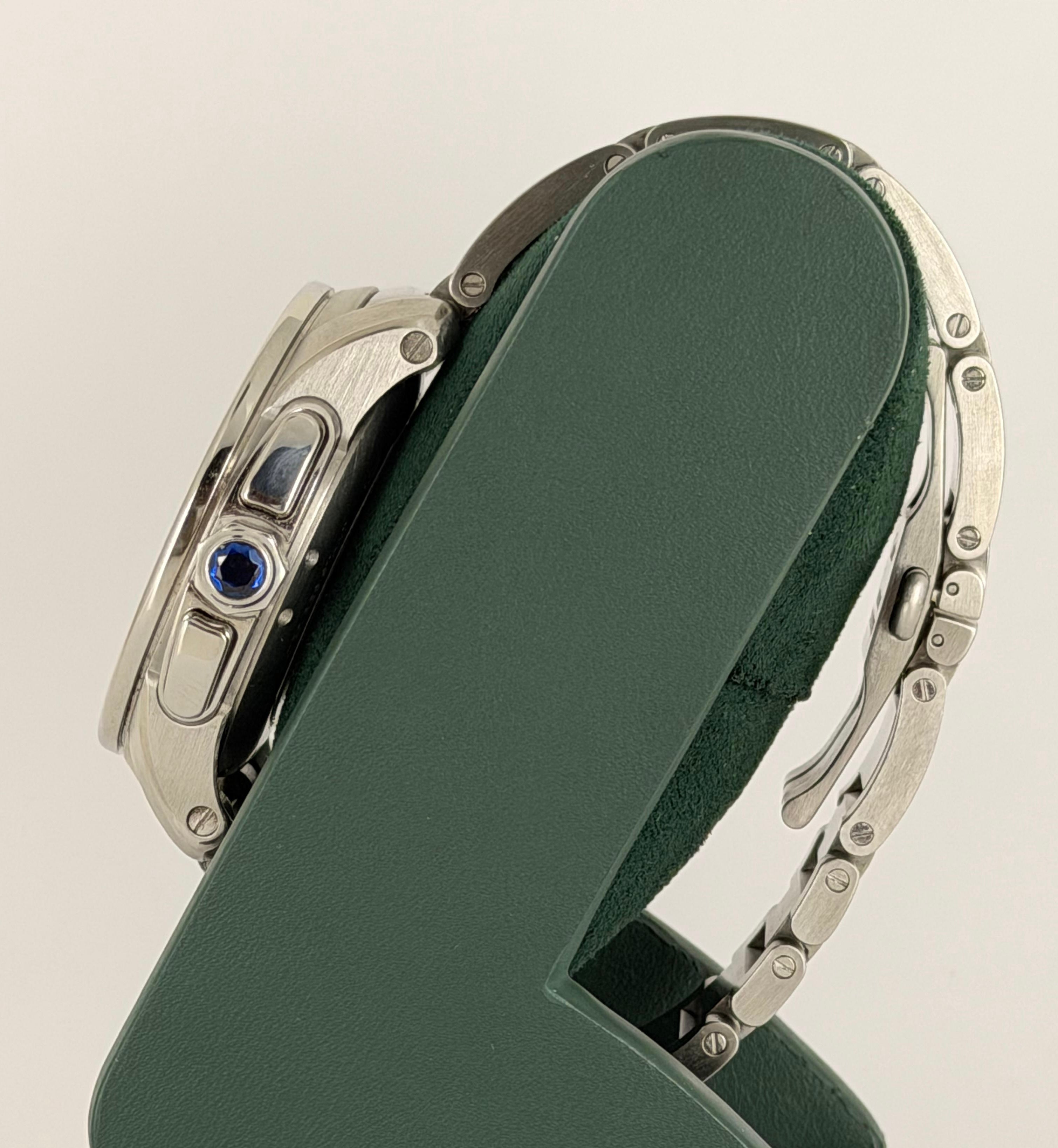 Cartier Calibre de Cartier Chronograph Mit Box und Papieren Wie Neu